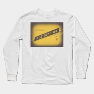 82nd Avenue, Portland, Oregon by Mistah Wilson Long Sleeve T-Shirt